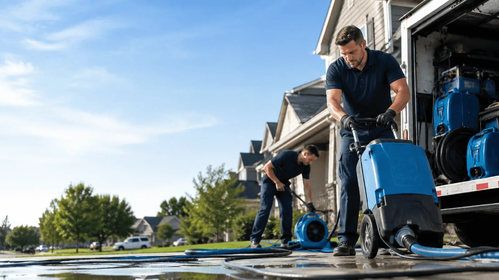 Structural Drying being performed in Plymouth, FL